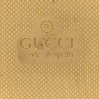 Gucci Nappa Matelasse GG Marmont Ankle Wrap Platform 35/120mm Espadrille Wedges 37.5 Black 8 of 9
