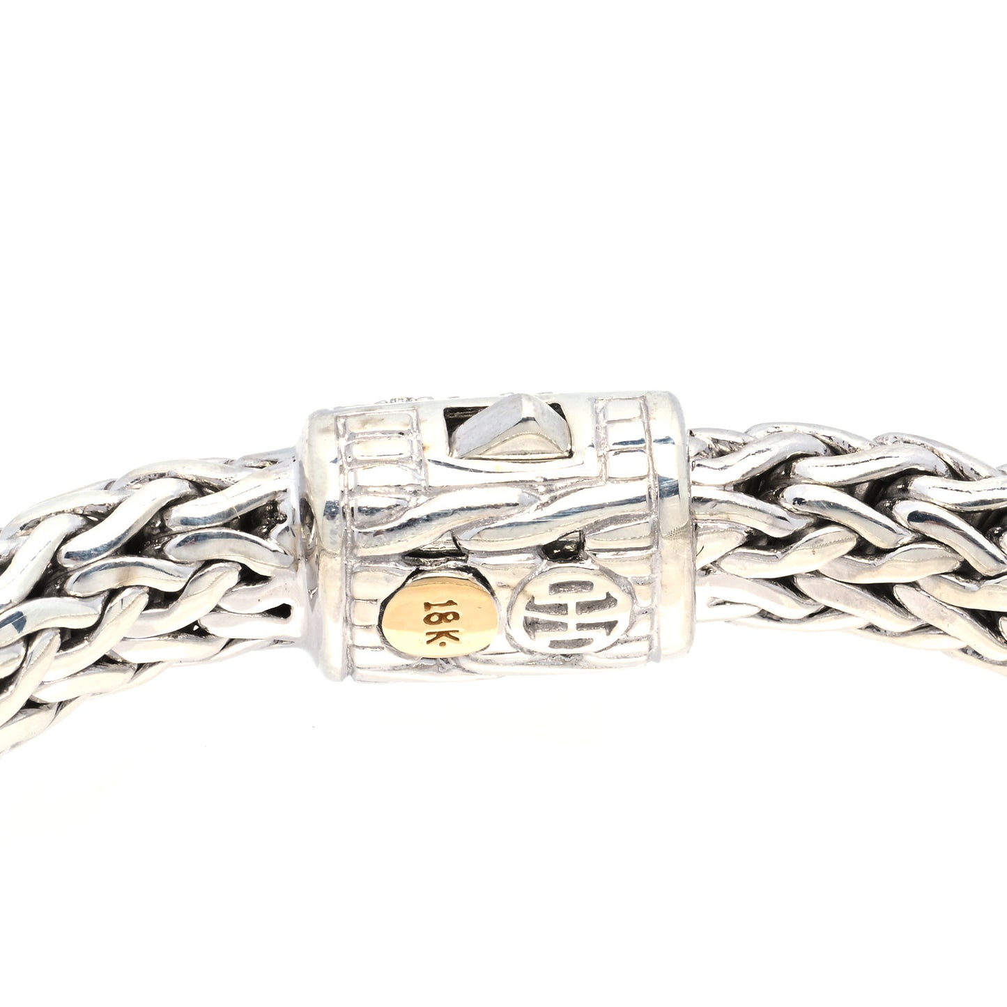 Sterling Silver Diamond 7.5mm Classic Chain Bracelet
