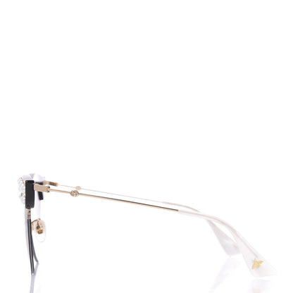 Gucci Pearl Cat Eye Sunglasses GG0212S Black 3 of 8