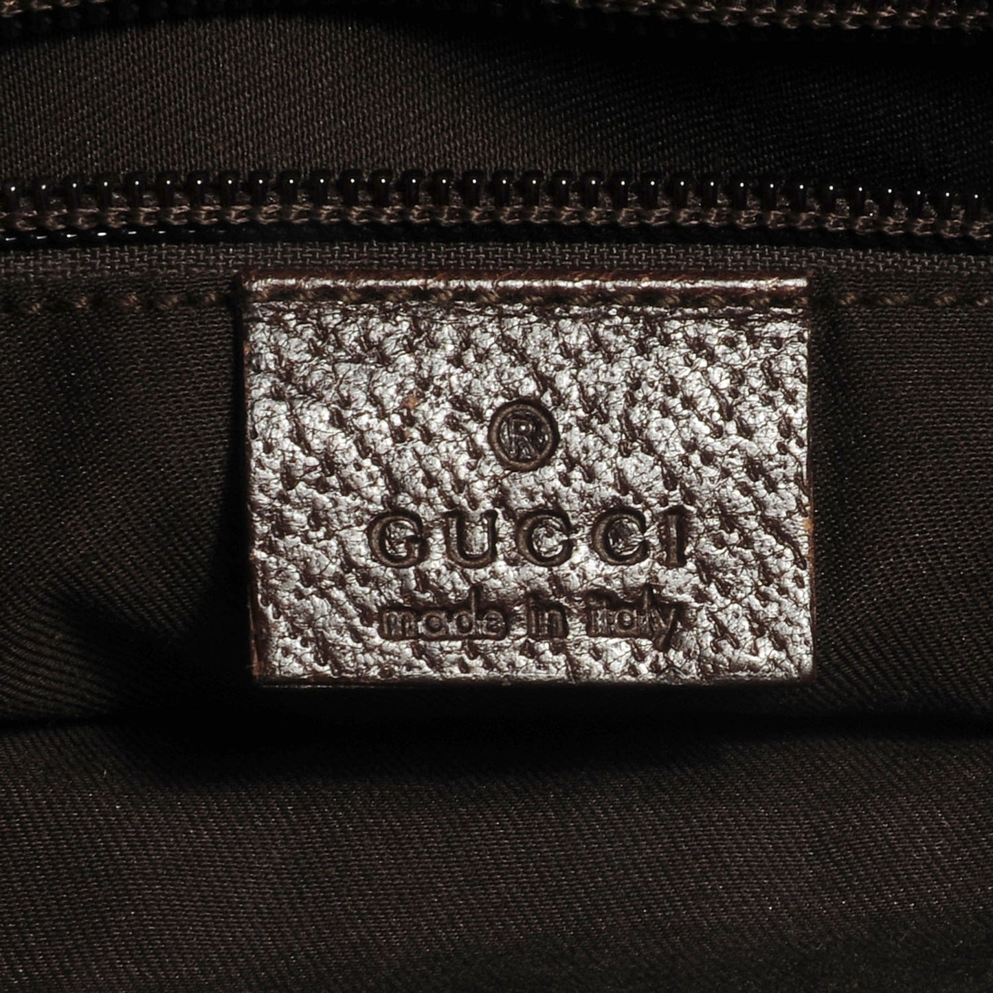 GG Monogram Messenger Crossbody Bag Brown
