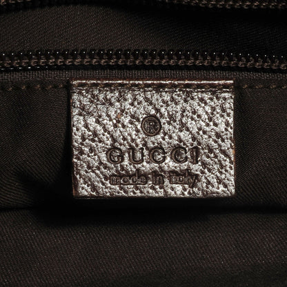 Gucci GG Monogram Messenger Crossbody Bag Brown 6 of 7