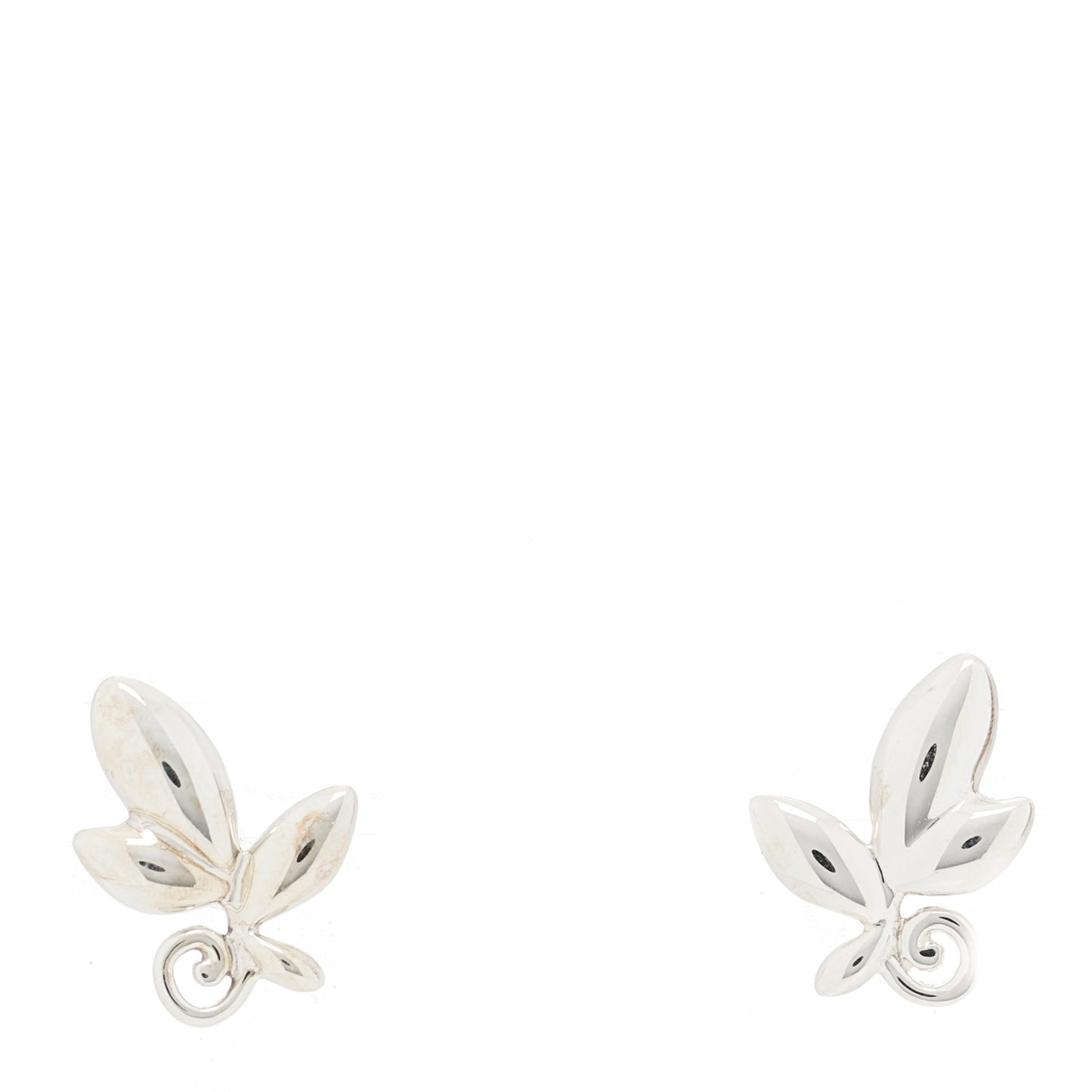 Sterling Silver Paloma Picasso Olive Leaf Earrings