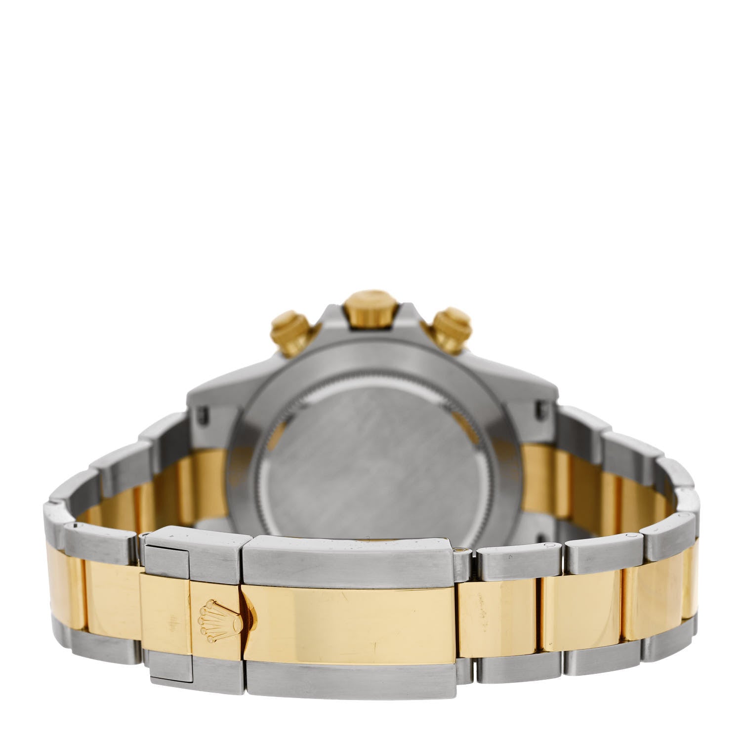 Rolex Stainless Steel 18K Yellow Gold 40mm Oyster Perpetual Cosmograph Daytona Watch White 116503 3 of 5