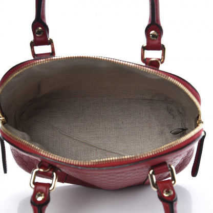 Gucci Soft Microguccissima Mini Dome Bag Rosso 5 of 12