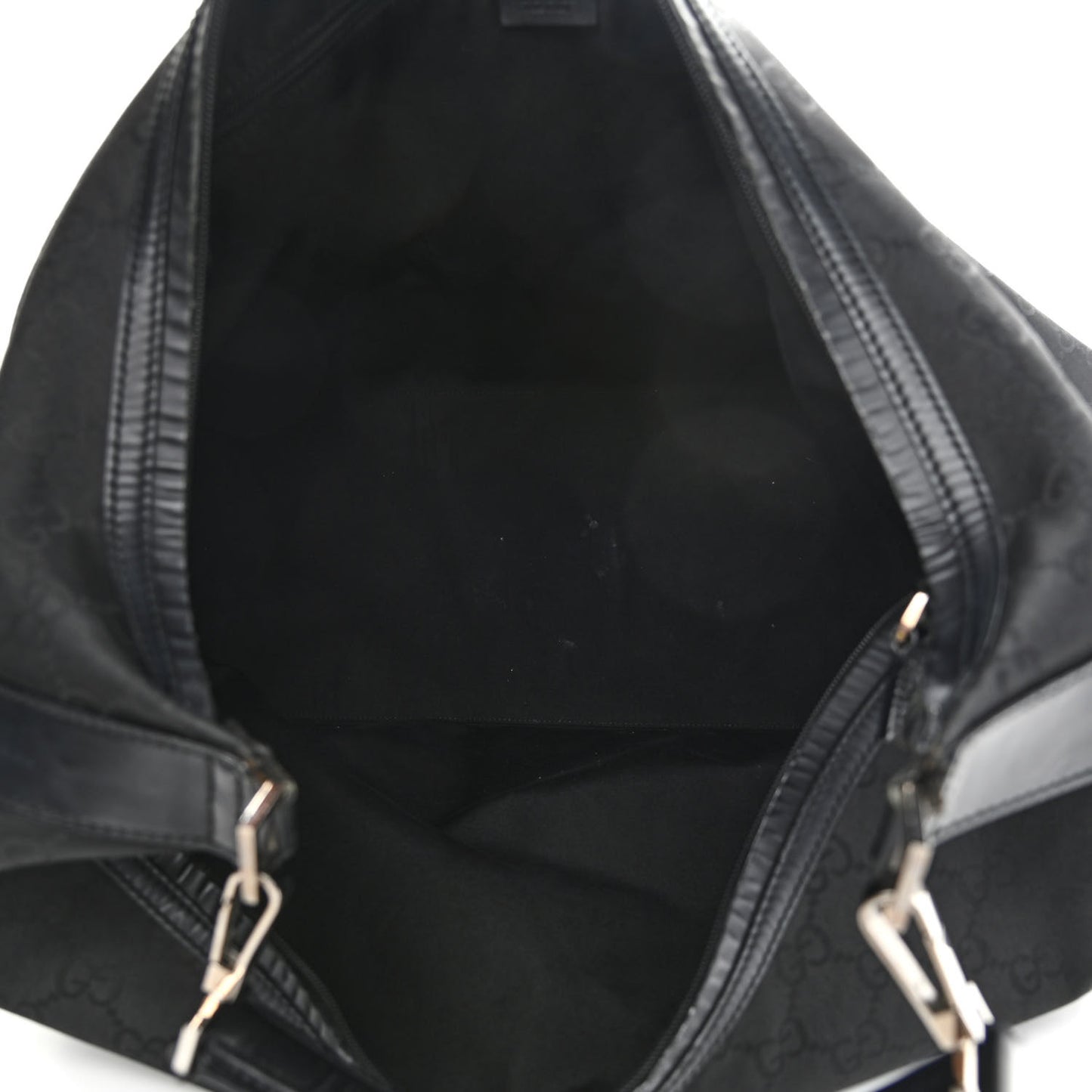 Nylon Monogram Extra Large Hobo Black