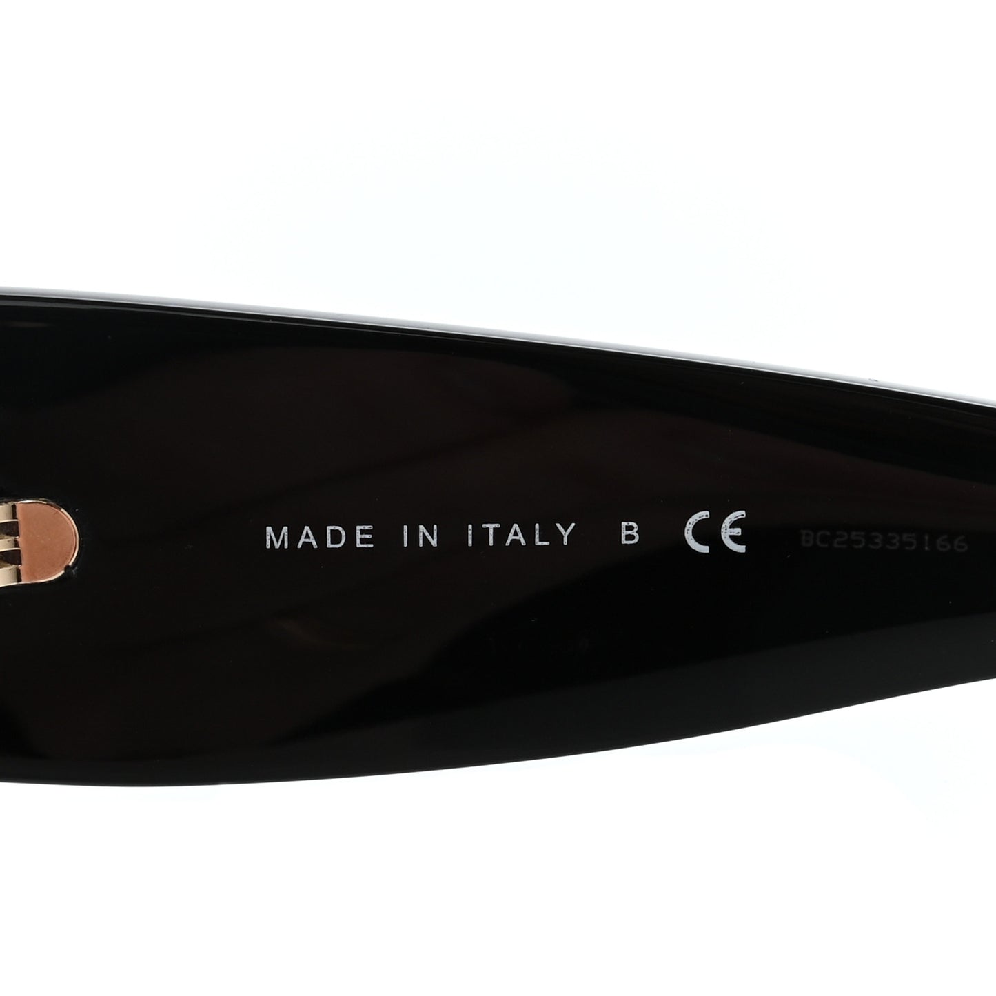 Acetate Rectangle Sunglasses 5435 Black