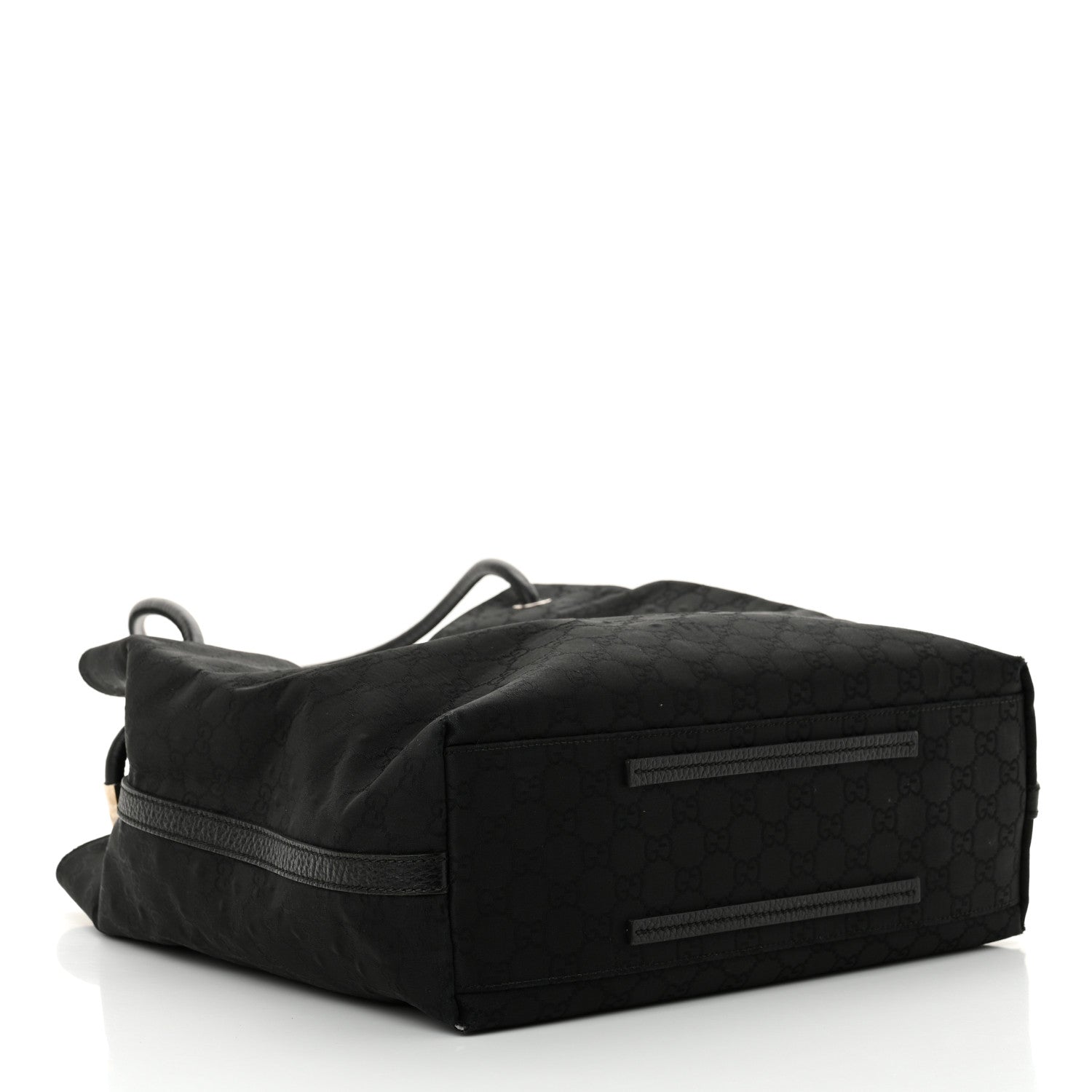 Gucci Canvas Monogram Gifford Shopping Tote Black 4 of 17