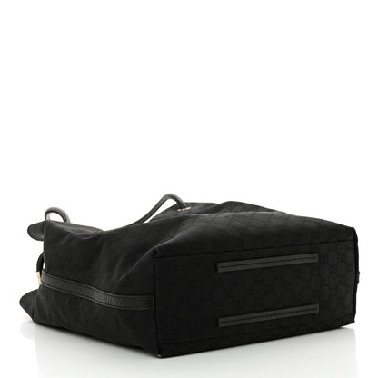 Gucci Canvas Monogram Gifford Shopping Tote Black 4 of 17