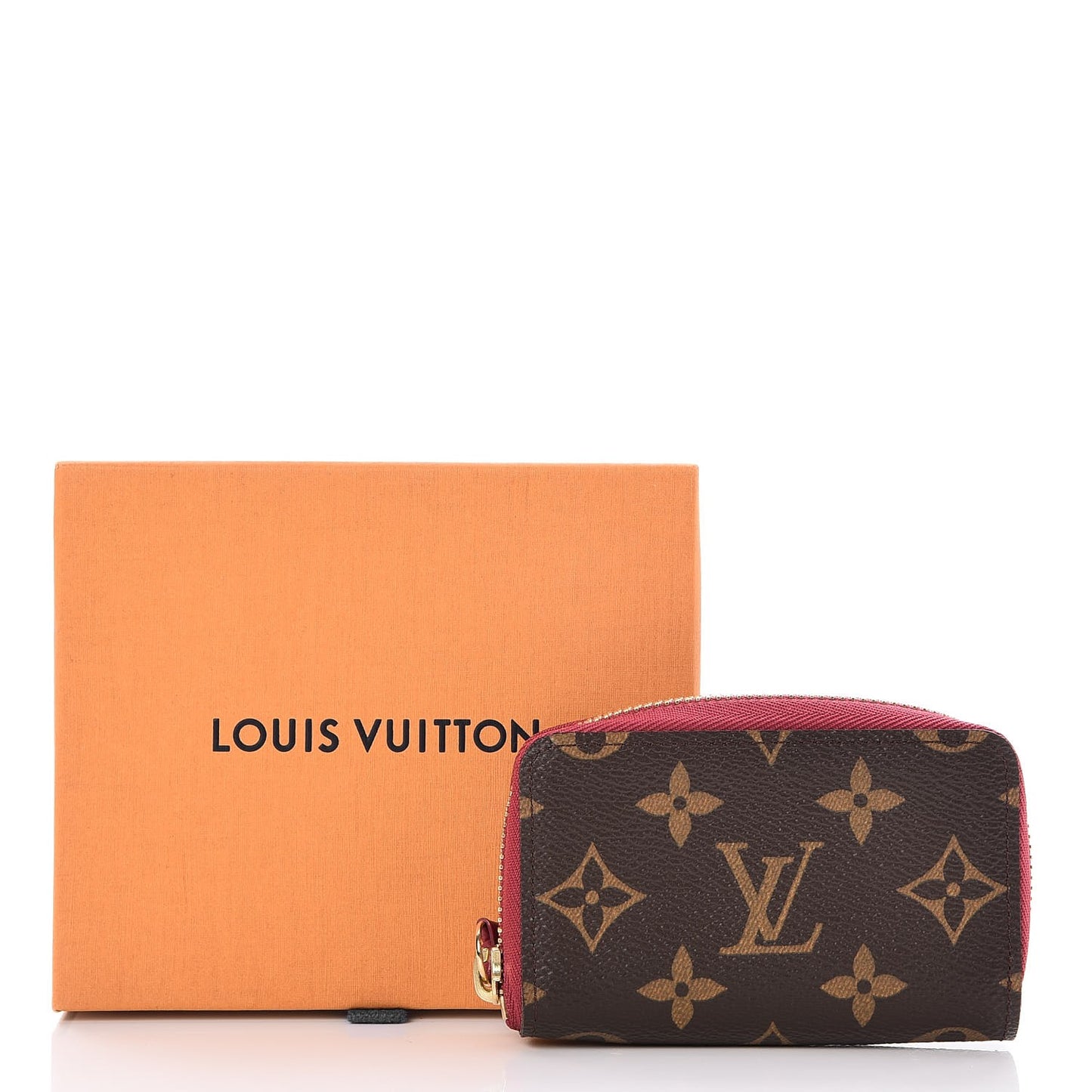 Monogram Zippy Multicartes Fuchsia