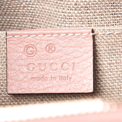 Gucci Dollar Calfskin Small GG Charm Dome Bag Soft Pink 7 of 11
