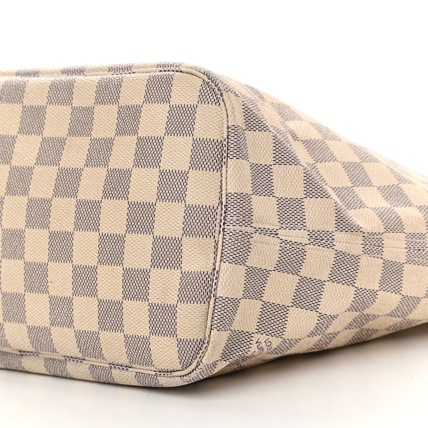 Damier Azur Neo Neverfull MM Rose Ballerine