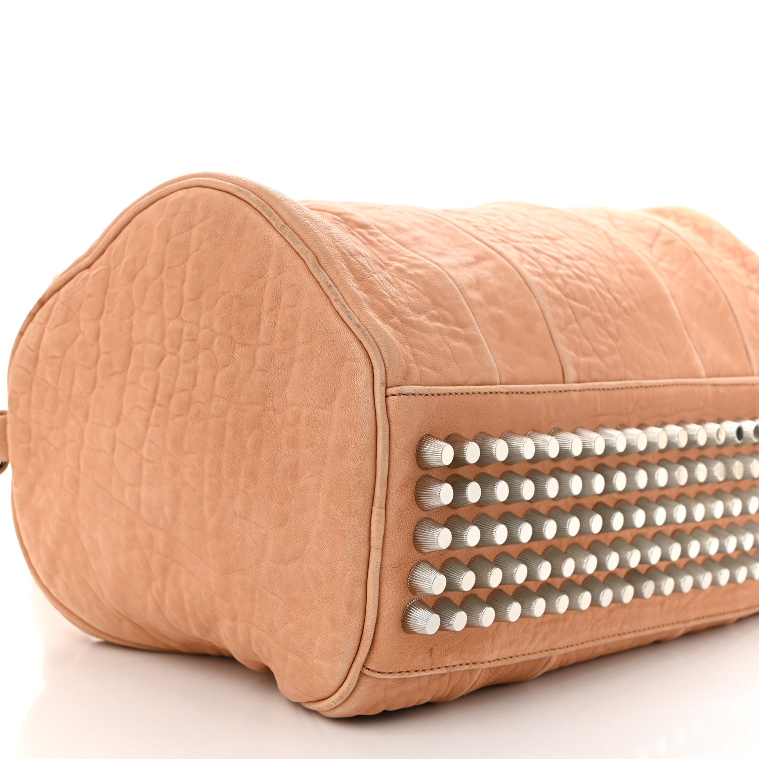 Alexander Wang Pebbled Lambskin Rocco  Beige Rhodium Hardware 8 of 12