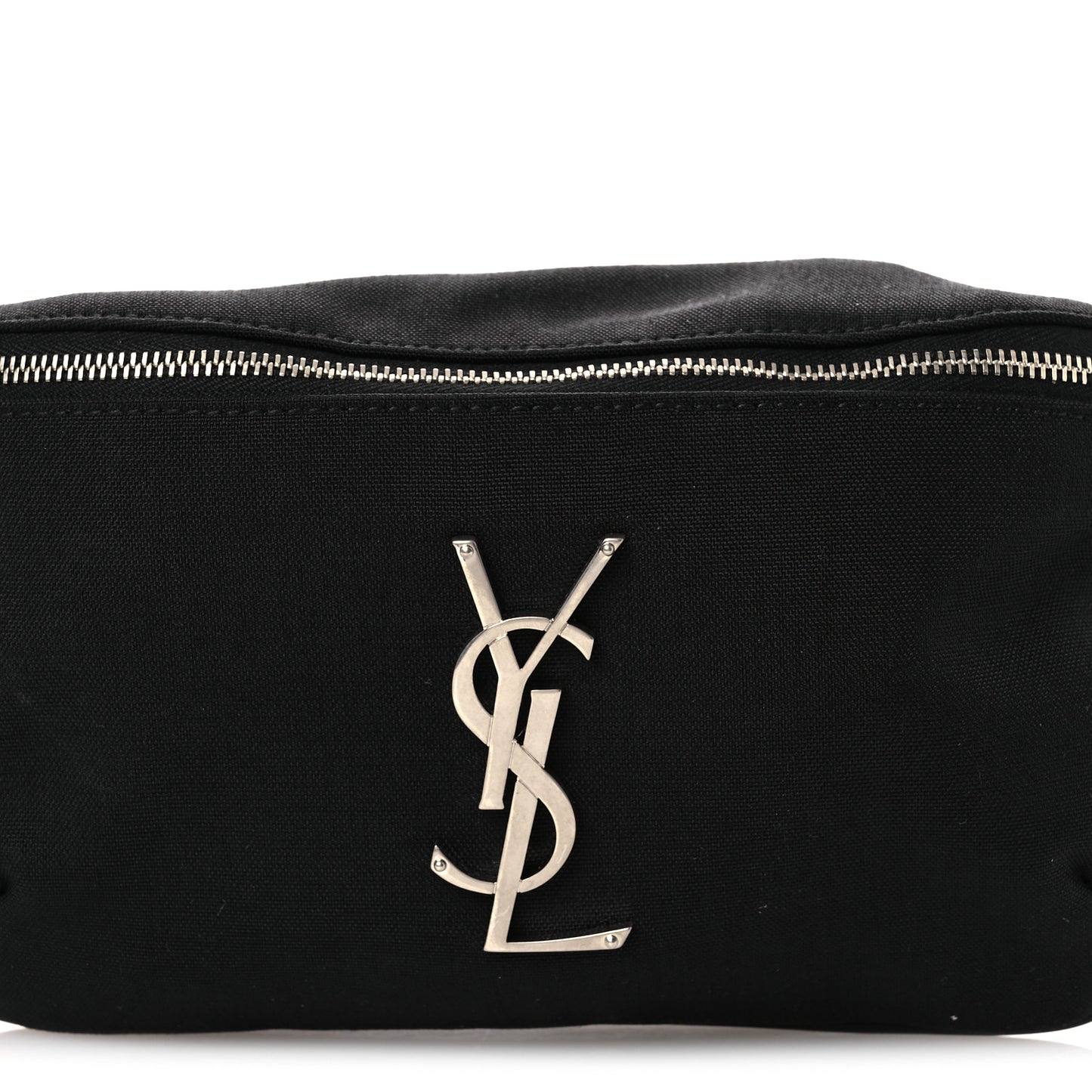 Canvas Monogram Belt Bag Black