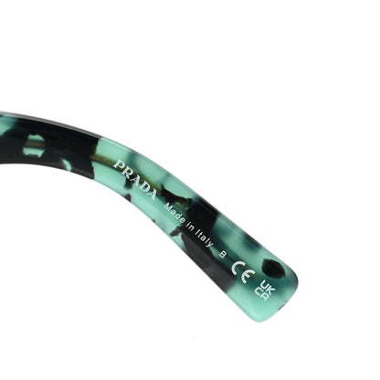 Prada Acetate Symbole Sunglasses SPR 15Y Tortoise Green 10 of 12