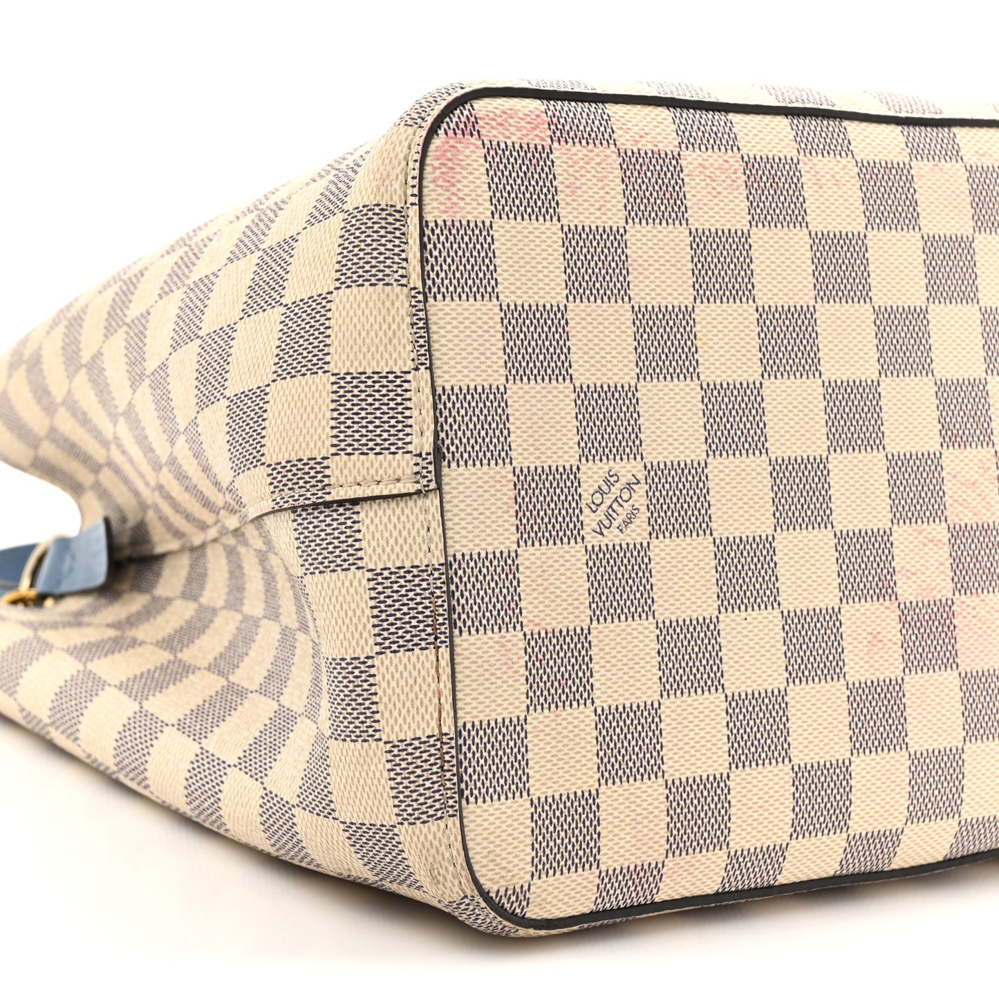 Damier Azur Neonoe MM Bleuet