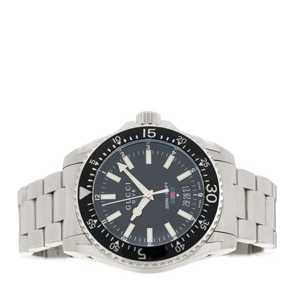 Gucci Stainless Steel 40mm Dive Quartz Watch Black 2 of 4