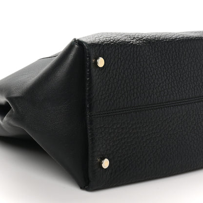 Jimmy Choo Grained Calfskin Large Alfie Tote Black 9 of 10