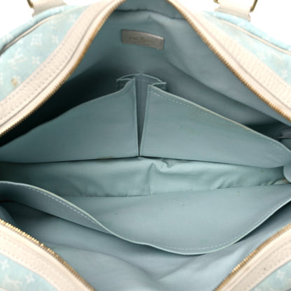 Louis Vuitton Mini Lin Sac a Langer Diaper Bag Blue 5 of 43