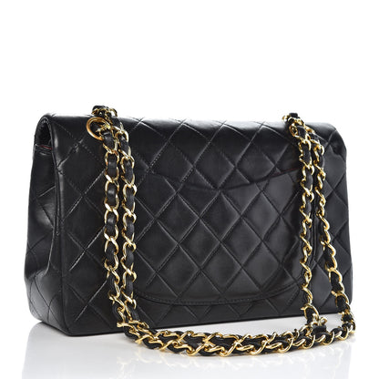 Chanel Lambskin Quilted Small Double Flap Black 3 of 7