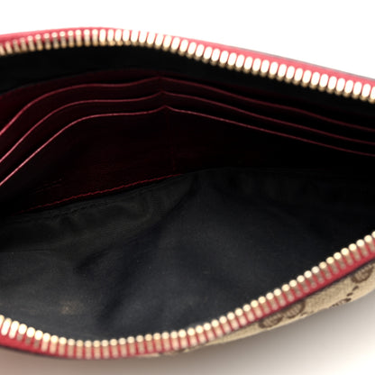 Gucci Monogram Hearts Wristlet Bordeaux 5 of 7