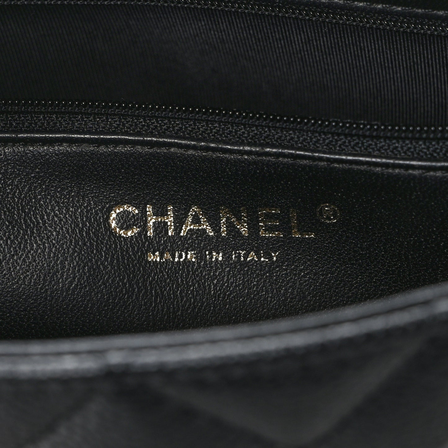 Caviar Quilted Medallion Tote Black