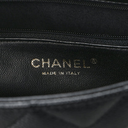 Chanel Caviar Quilted Medallion Tote Black 6 of 14