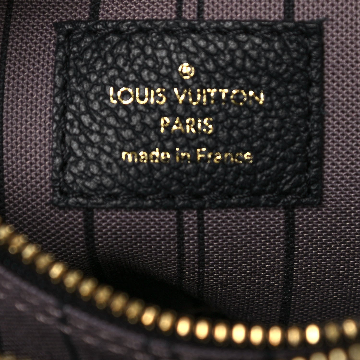 Louis Vuitton Empreinte Montaigne BB Black 6 of 12