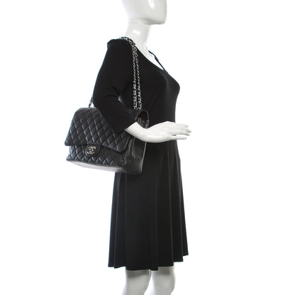 Chanel Caviar Quilted Maxi Double Flap Black 2 of 21
