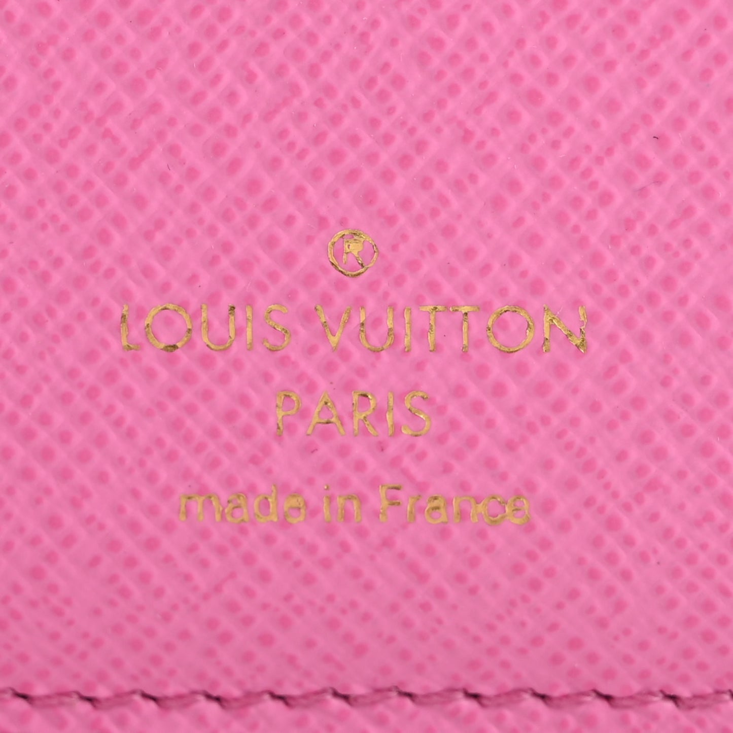 Monogram Lisa Wallet Rose Lollipop