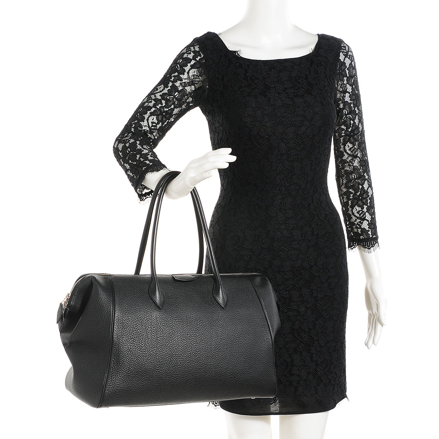 Hermes Togo Paris Bombay 40 Black 2 of 11