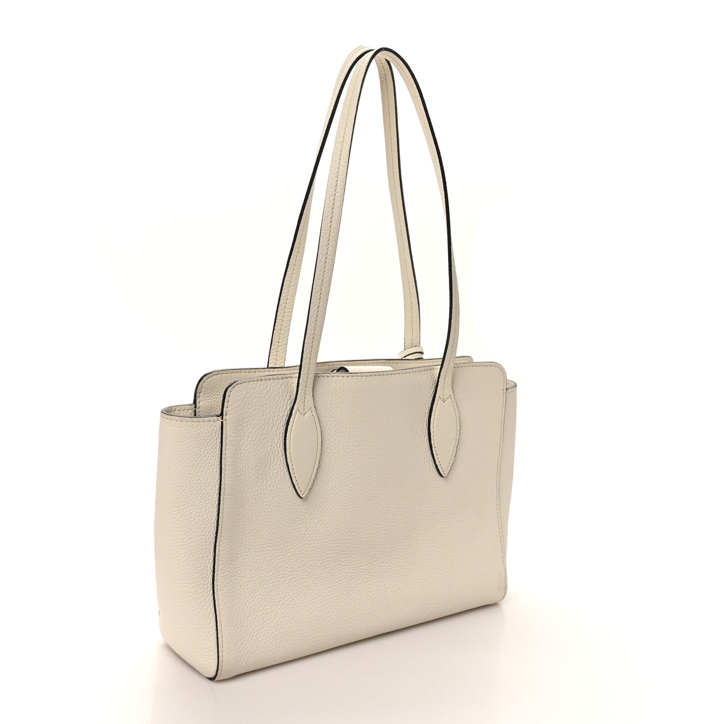 Vitello Phenix Tote White