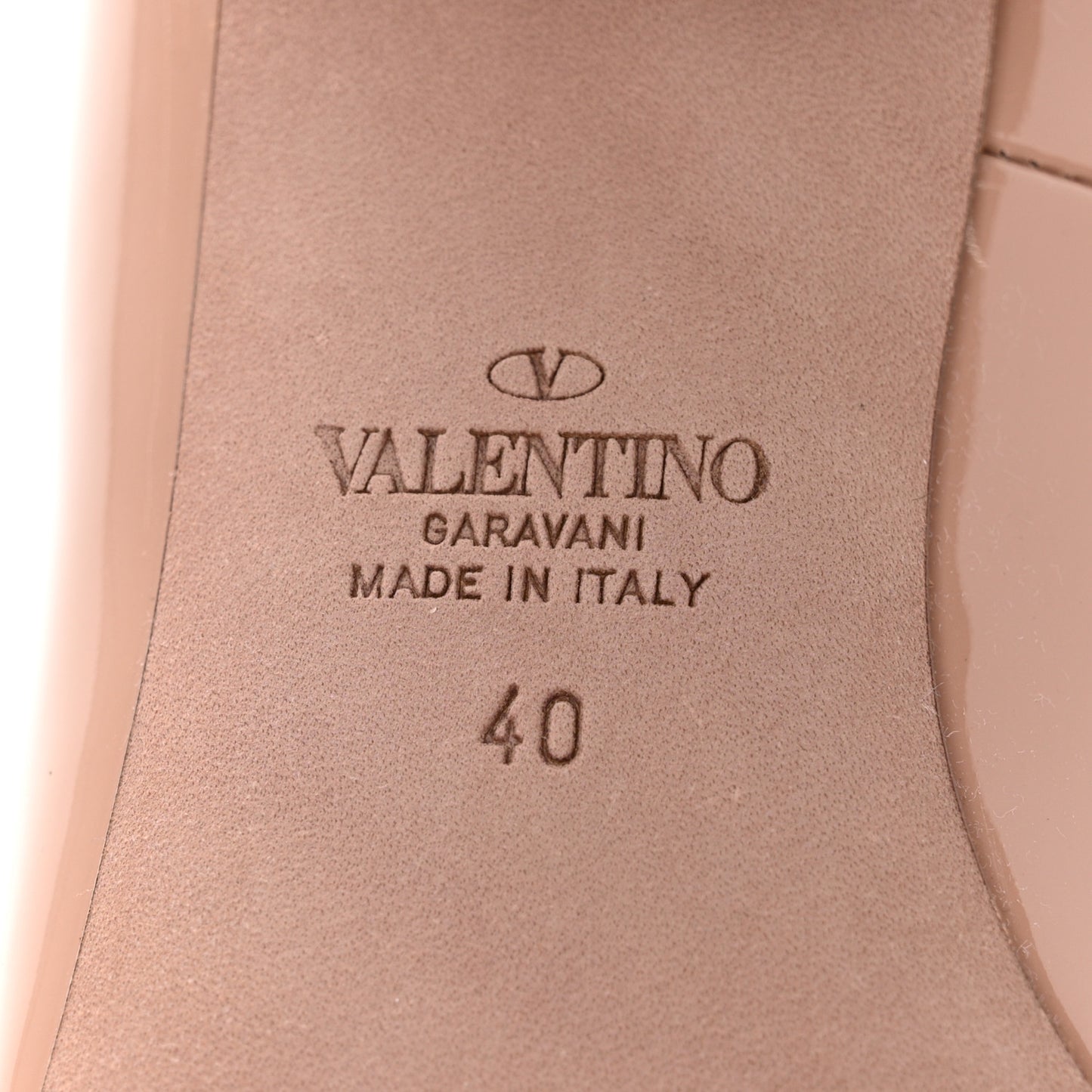 Patent Vlogo Tan-Go Ankle Strap 60mm Pumps 40 Rose Cannelle