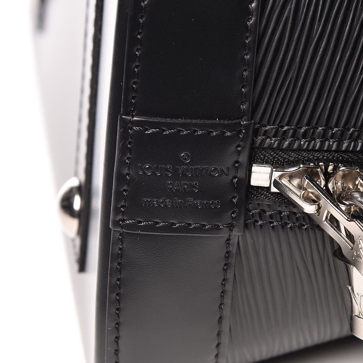 Louis Vuitton Epi Alma PM Black 6 of 9