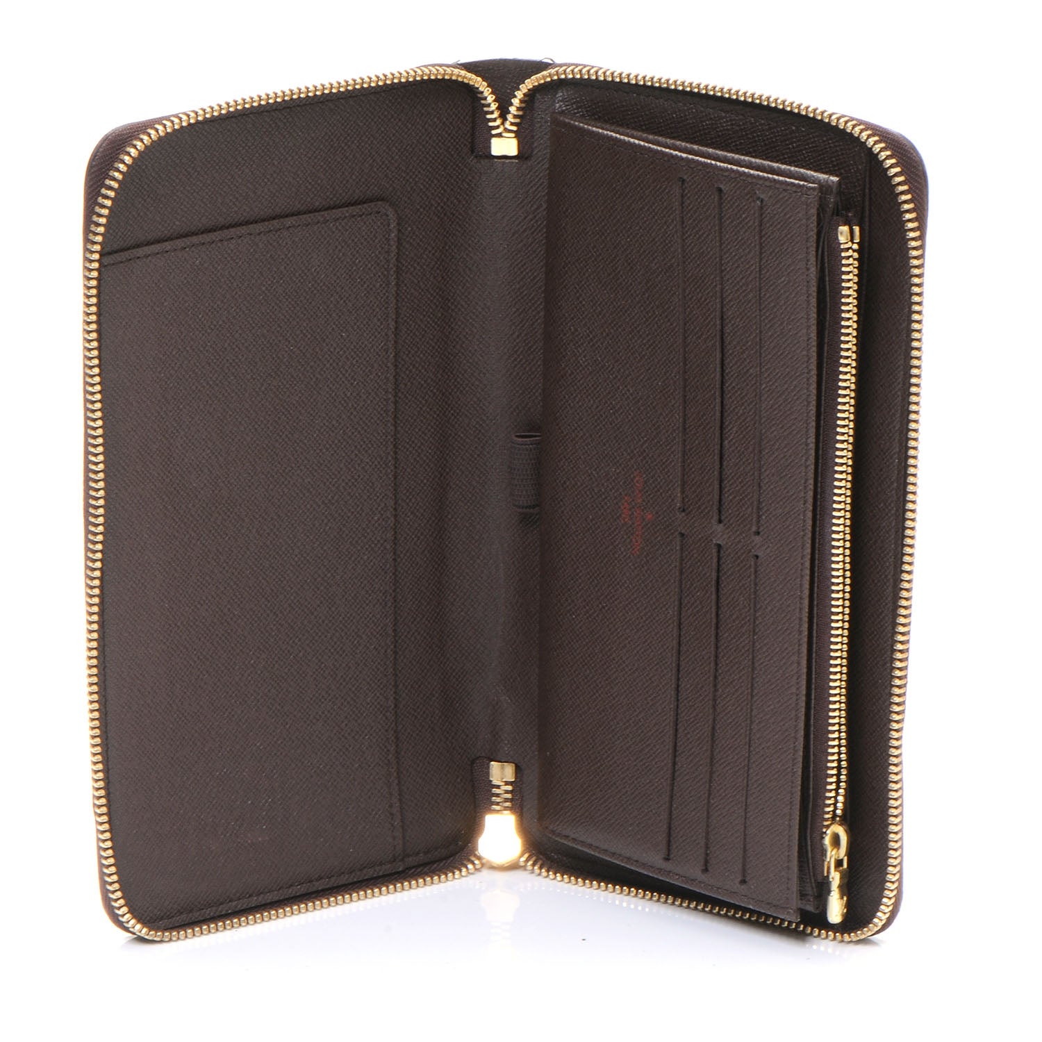 Louis Vuitton Damier Ebene Zippy Organizer Wallet 4 of 6