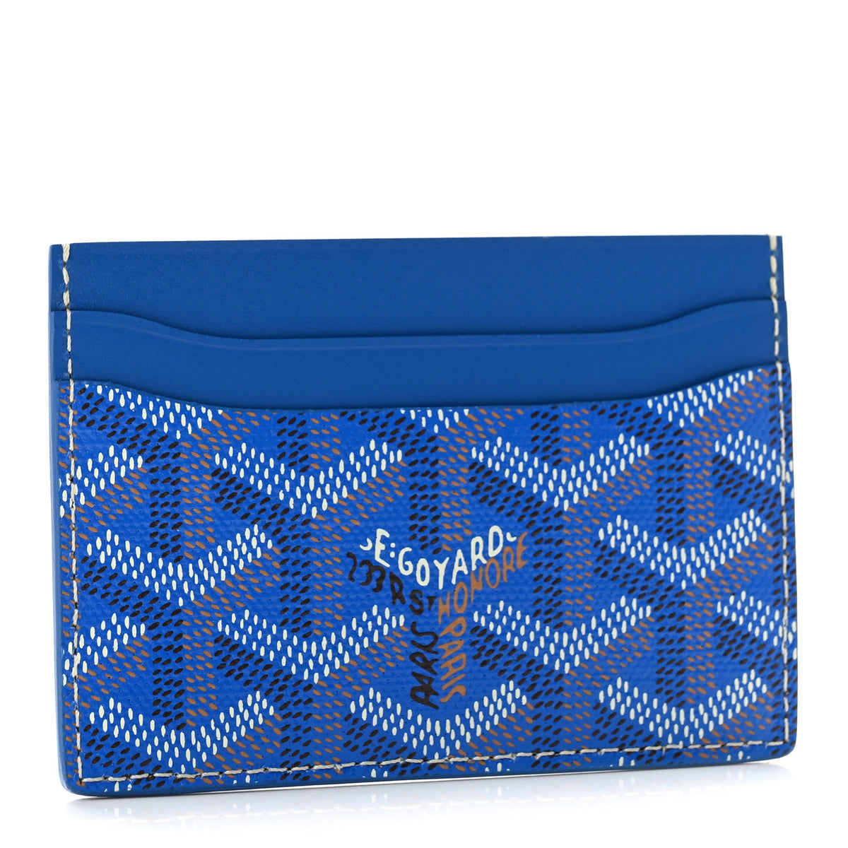 Goyard Goyardine Saint Sulpice Card Holder Sky Blue 3 of 8