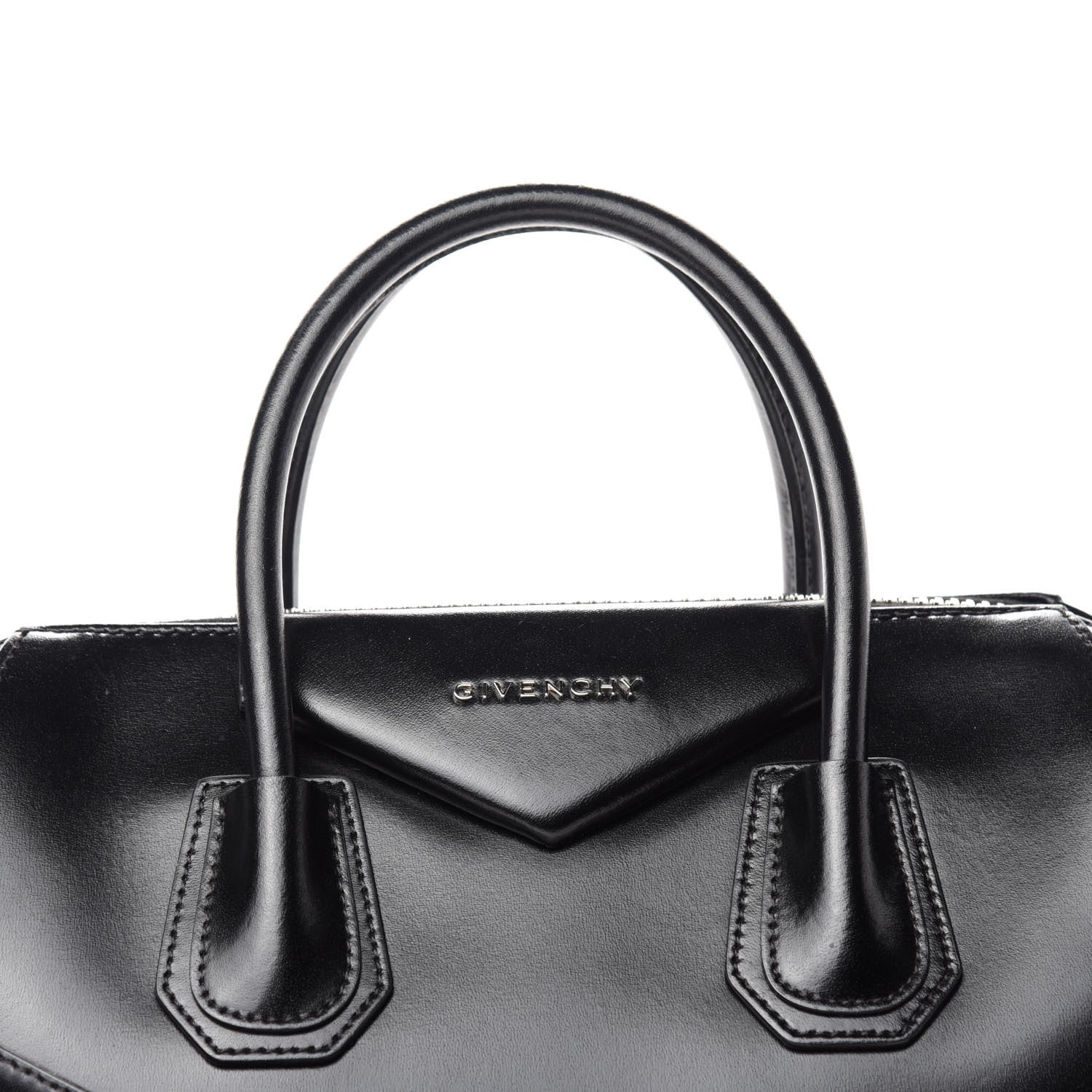 Givenchy Shiny Lord Calfskin Medium Antigona Black 11 of 11