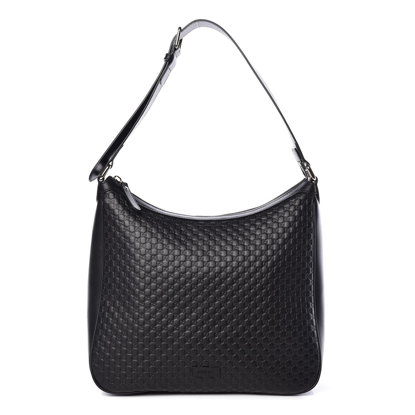 Microguccissima Shoulder Bag Black