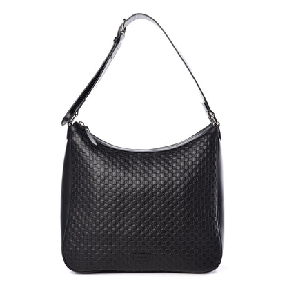 Gucci Microguccissima Shoulder Bag Black 1 of 9