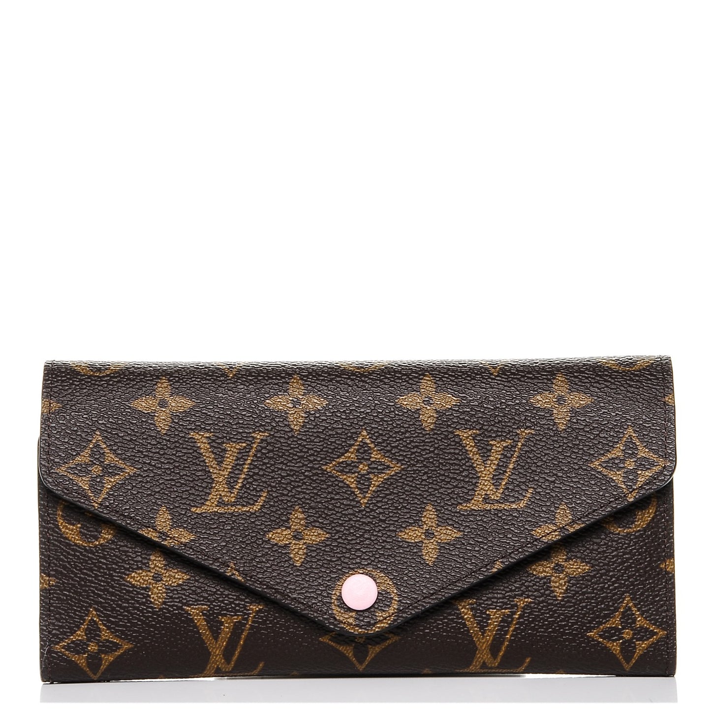 Monogram Josephine Wallet Rose Ballerine