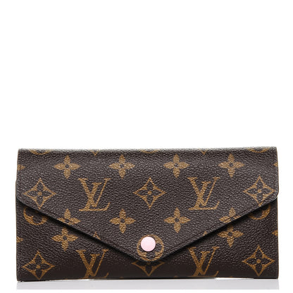 Louis Vuitton Monogram Josephine Wallet Rose Ballerine 1 of 6