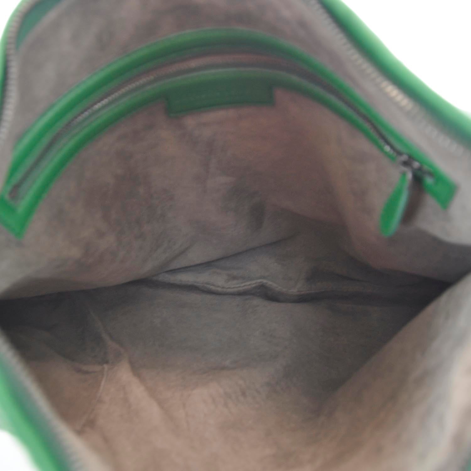 Bottega Veneta Nappa Intrecciato Large Veneta Irish Green 7 of 10