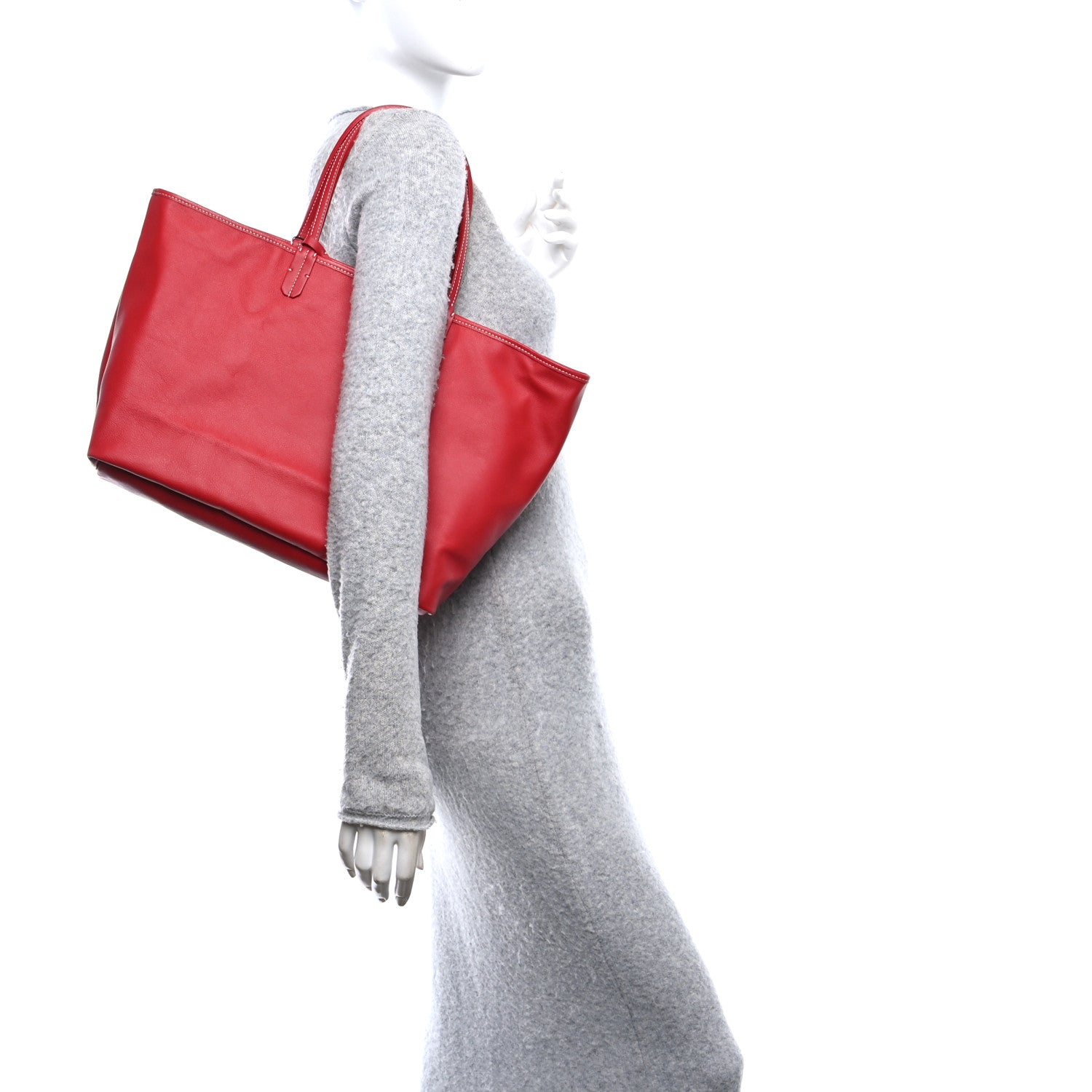 Goyard Goyardine Reversible Anjou PM Red 2 of 19