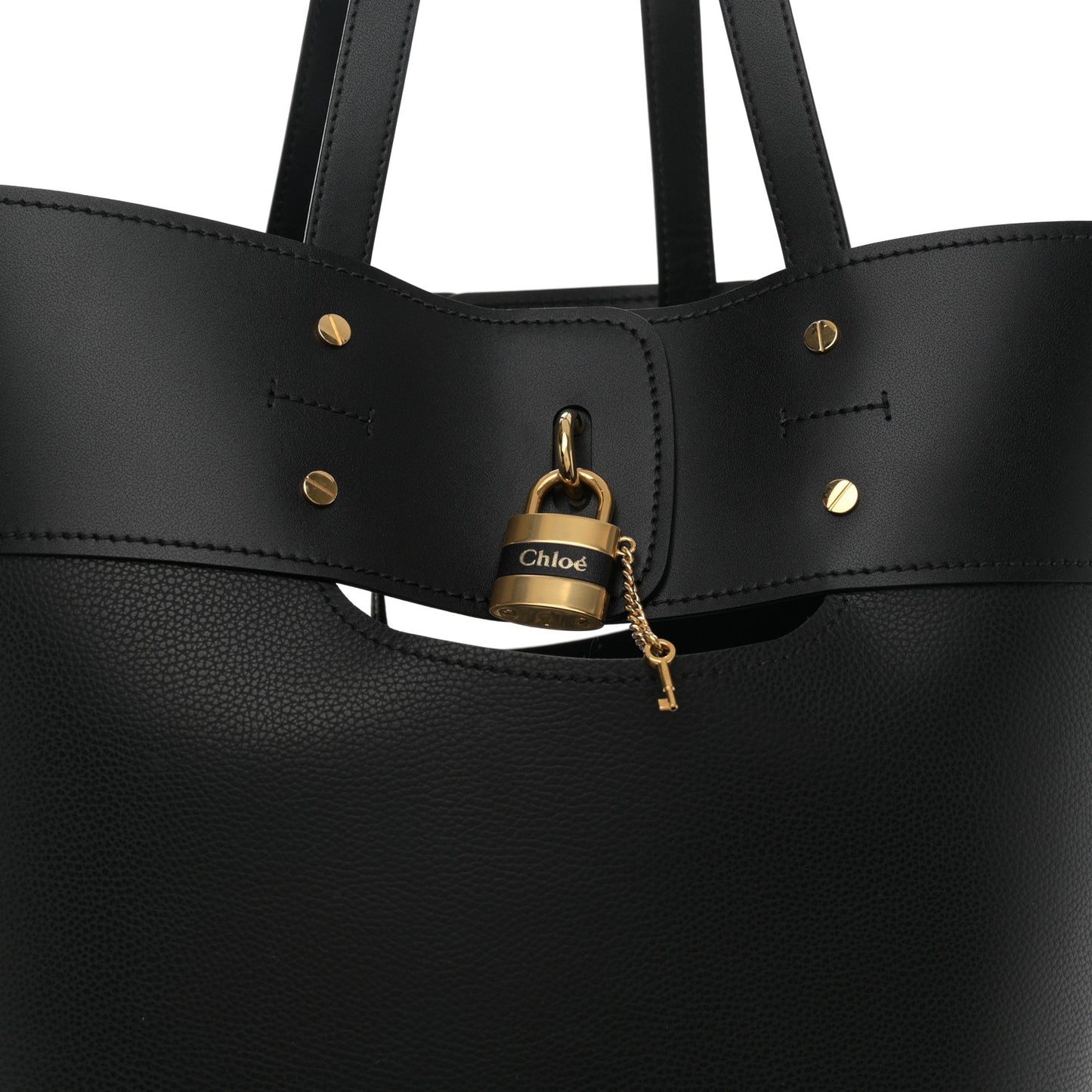 Smooth Grained Calfskin Medium Aby Tote