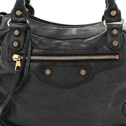 Balenciaga Agneau Giant 12 Rose Gold Hardware Town Black 8 of 16