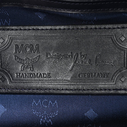 MCM Visetos Weekender Duffle Bag White 5 of 9