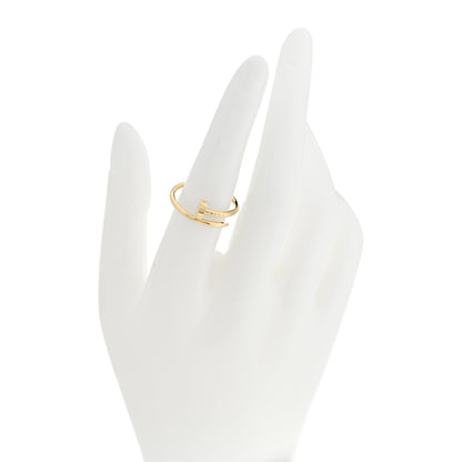 Cartier 18K Yellow Gold Small Juste Un Clou Ring 54 6.75 2 of 6