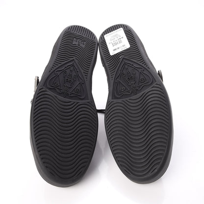 Gucci Calfskin Ayers Web Mens Dionysus High Top Sneakers 9 Black 6 of 11