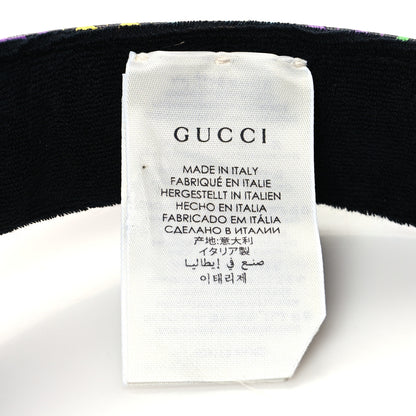 Gucci GG Supreme Monogram Psychedelic Izzy Visor M Black Multicolor 7 of 7