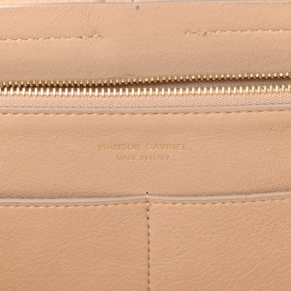 Mansur Gavriel Calfskin Zip Multitude Tote Aglio 6 of 9