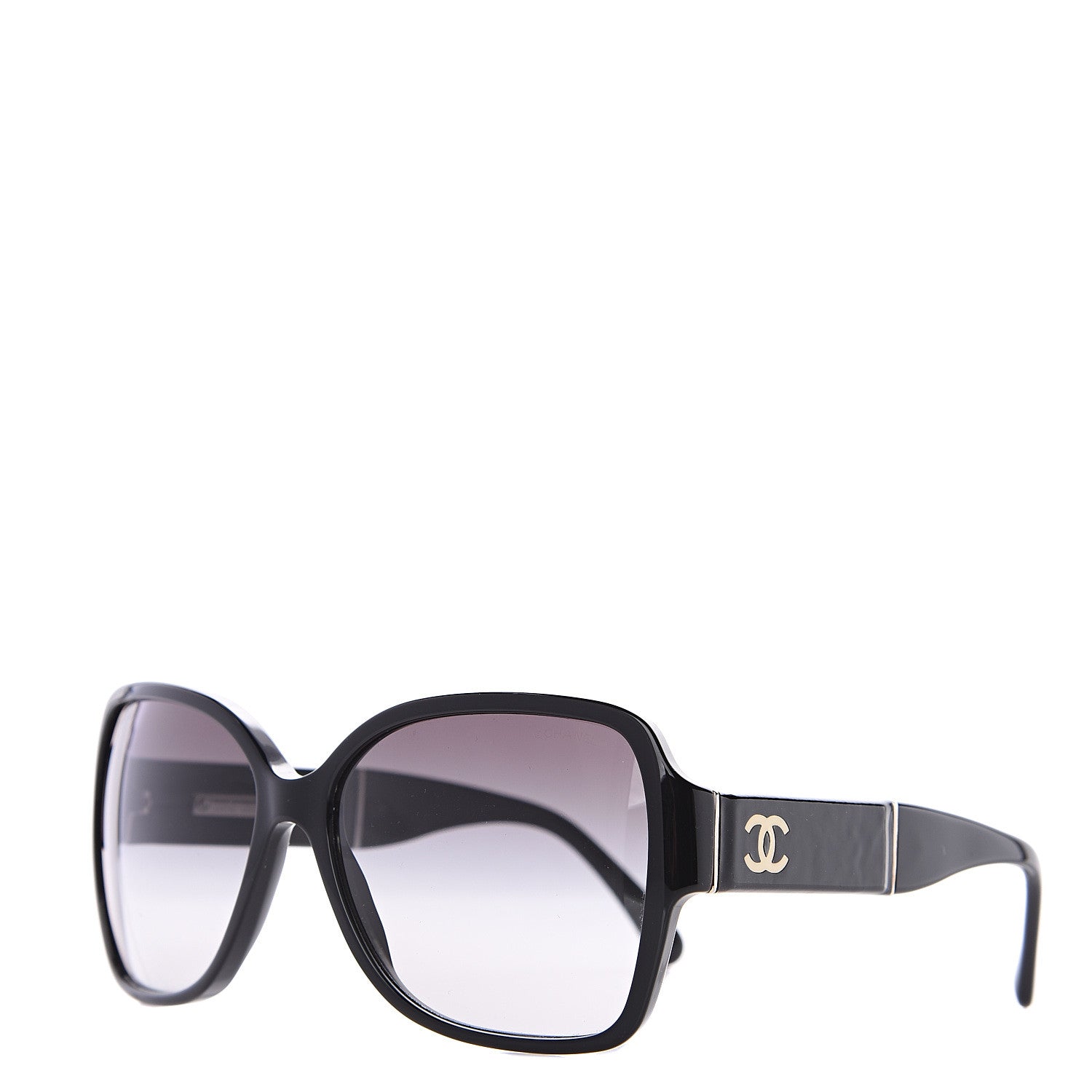 Chanel Square Summer CC Sunglasses 5230Q Black 1 of 8